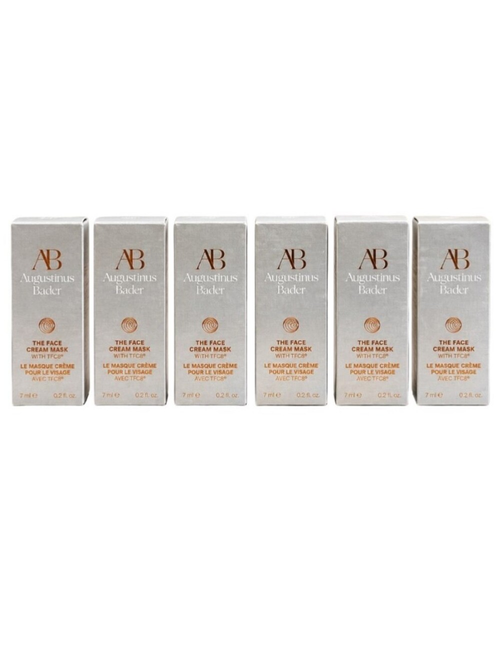 Augustinus Bader The Face Cream Mask TFC8 6pc Travel Size Set 42mL NEW